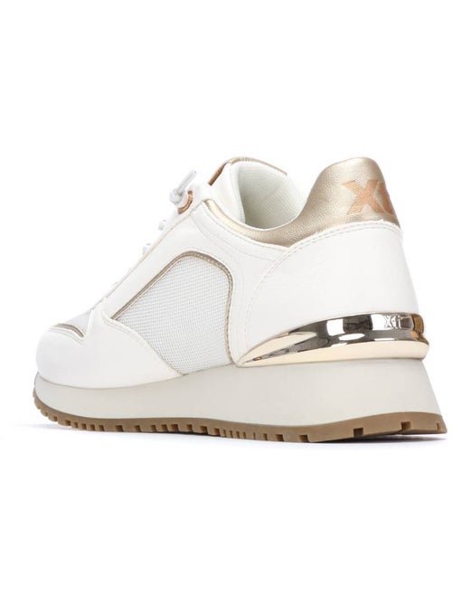 Baskets compensées femme à lacets - Kiabi