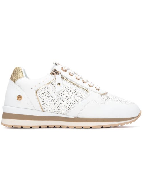 Baskets compensées femme à lacets - Kiabi