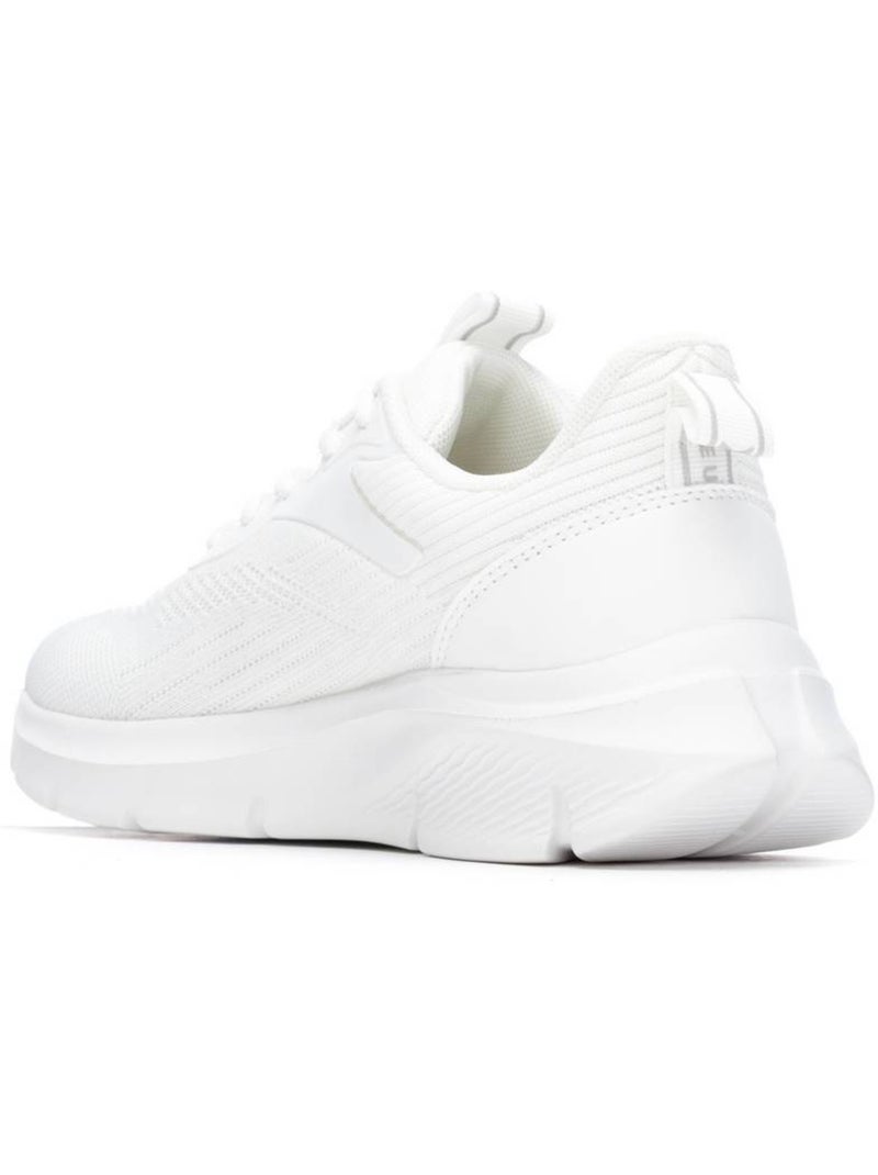 Baskets compensées femme à lacets Blanc - Kiabi