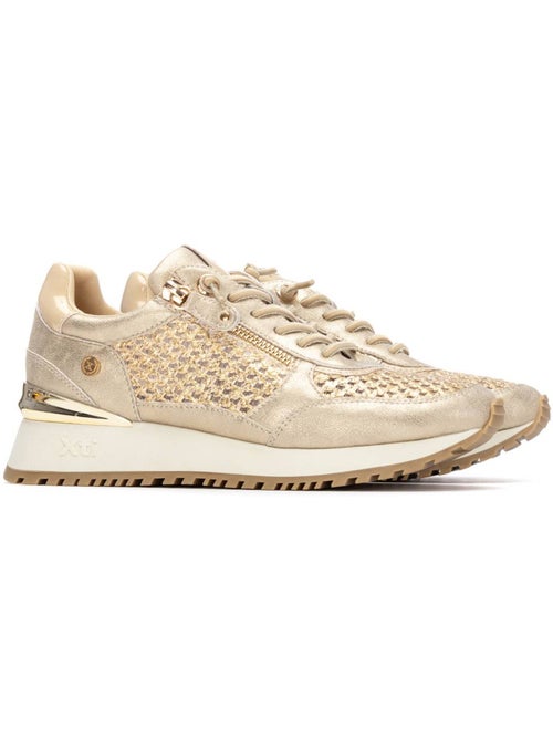 Baskets compensées femme à lacets - Kiabi