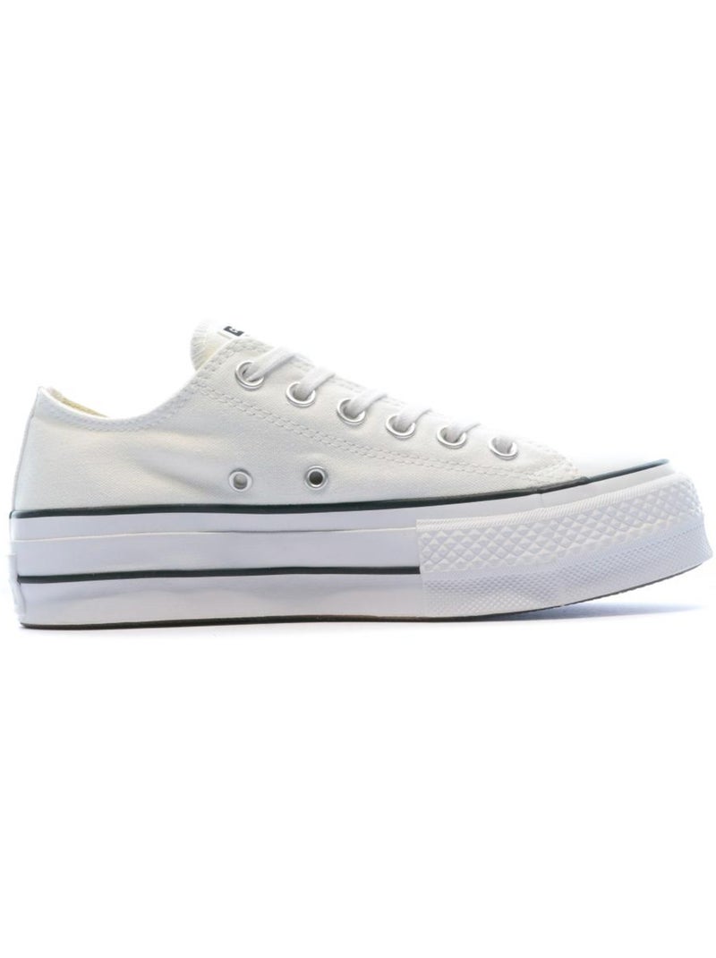 Baskets compensées femme Converse Blanc - Kiabi
