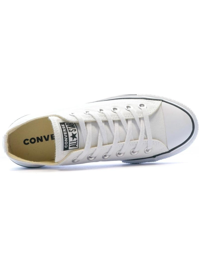 Baskets compensées femme Converse Blanc - Kiabi
