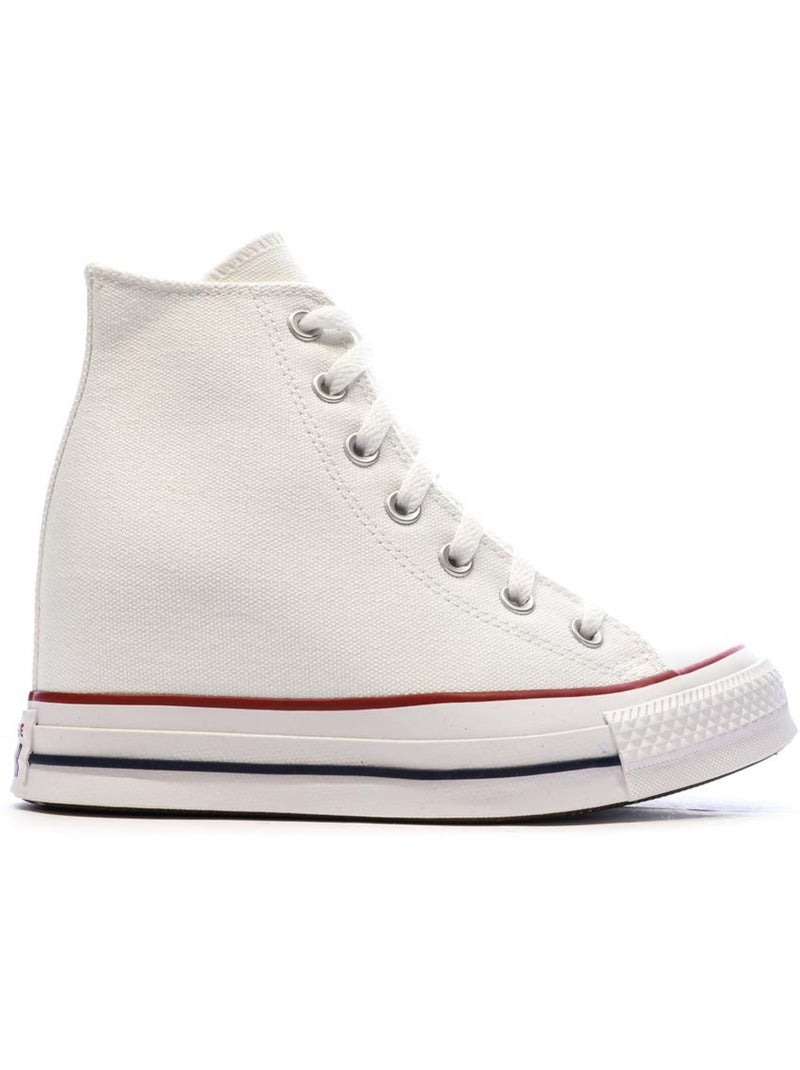 Baskets Compensées Femme Converse Blanc - Kiabi