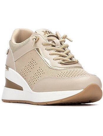 Baskets compensées pour femme