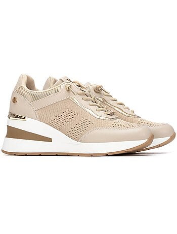 Baskets compensées pour femme