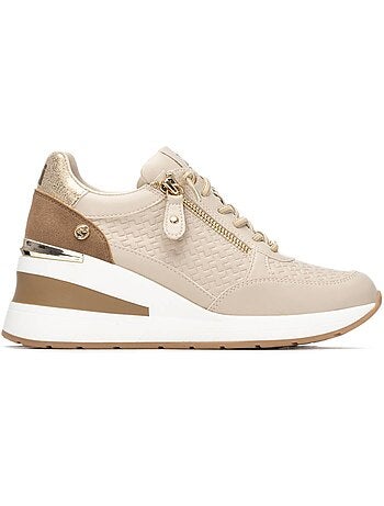 Baskets compensées pour femme