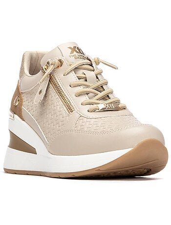 Baskets compensées pour femme