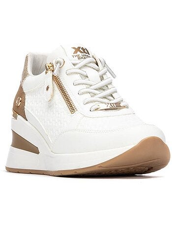 Baskets compensées pour femme