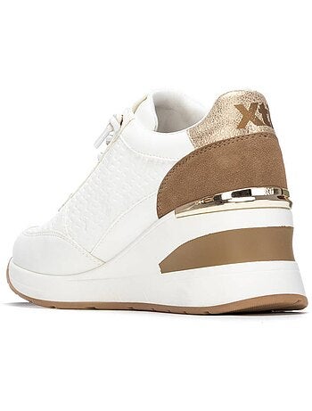 Baskets compensées pour femme