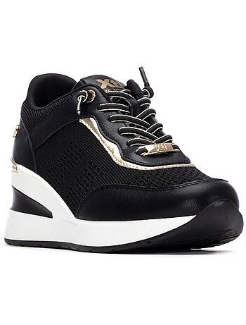 Baskets compensées pour femme