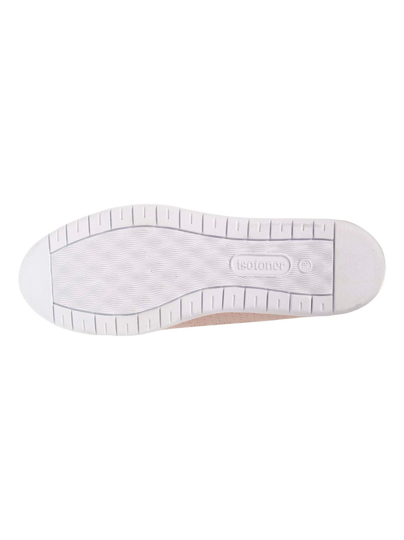 Baskets confort maille Rose - Kiabi