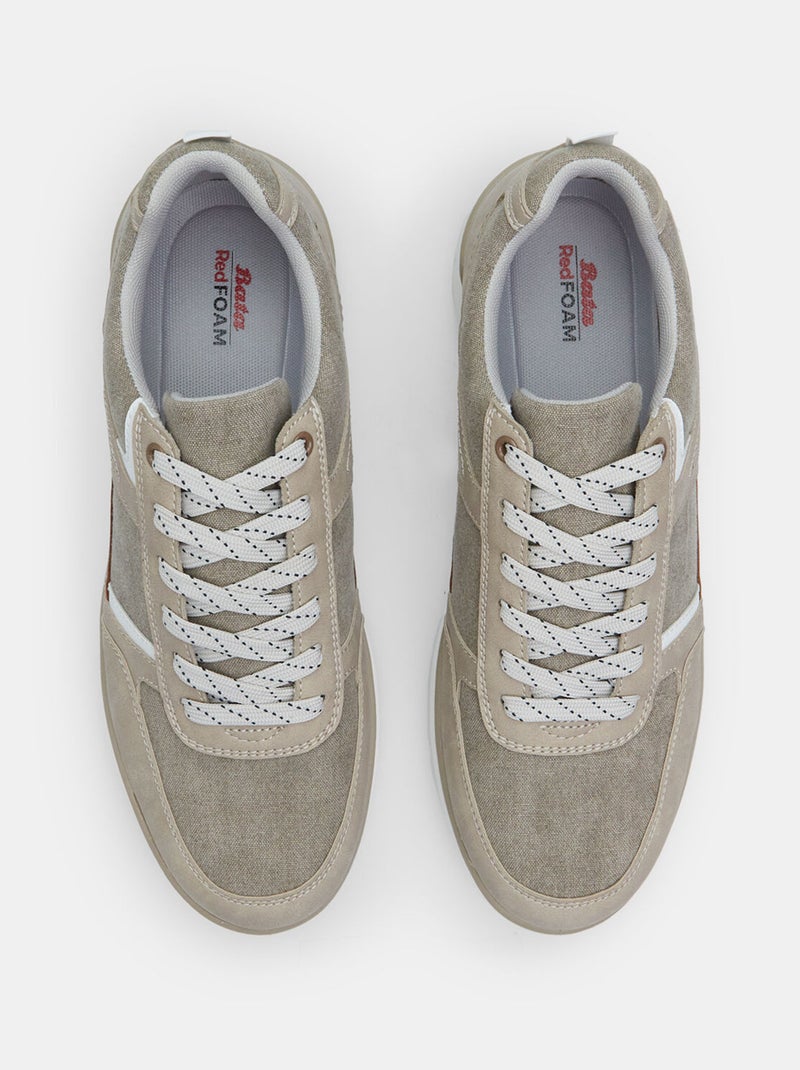Baskets Confortable BATA Beige - Kiabi