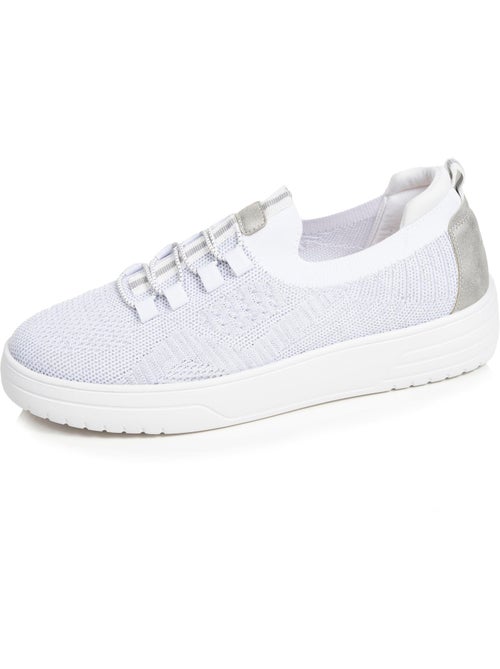 Baskets confortable, résistante, semelle à mémoire forme et facile à enfiler  Isotoner - Kiabi