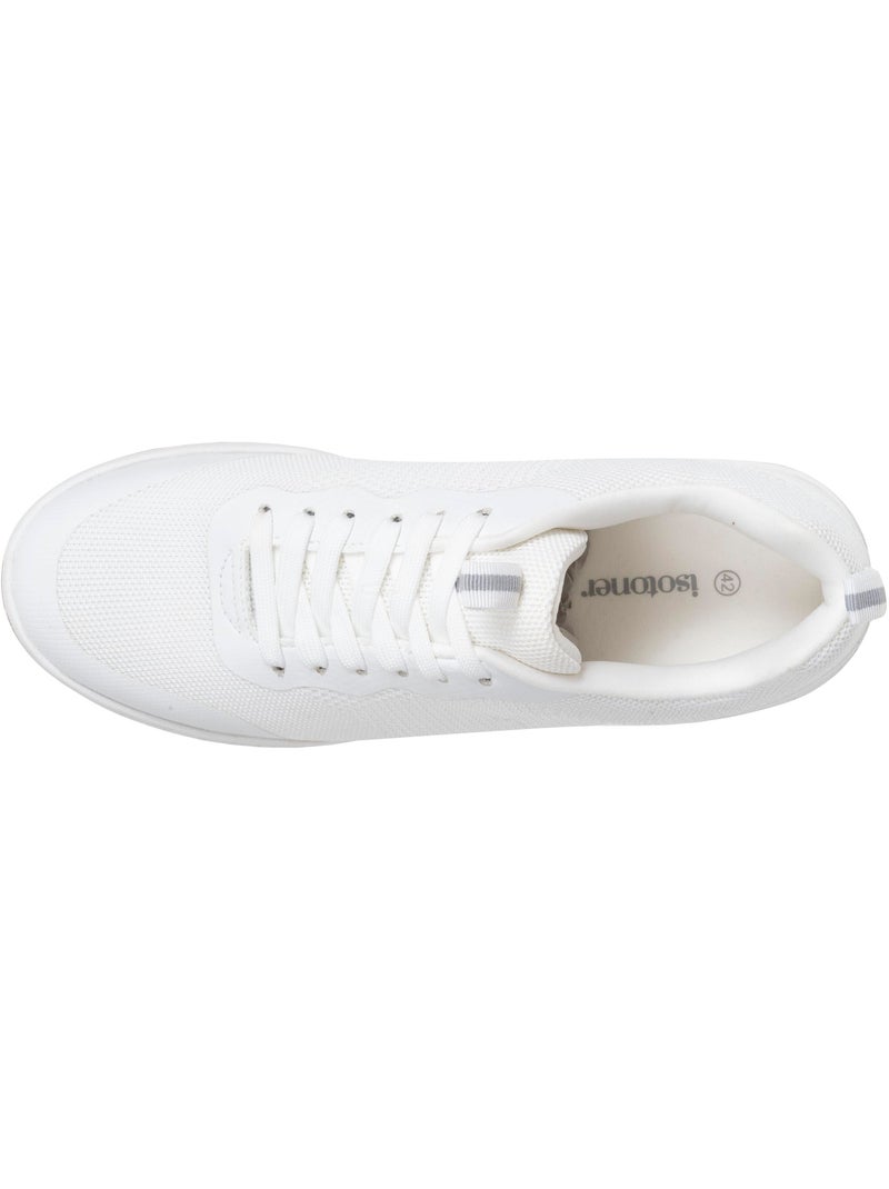 Baskets confortable, résistante, semelle à mémoire forme et facile à enfiler  Isotoner Blanc - Kiabi