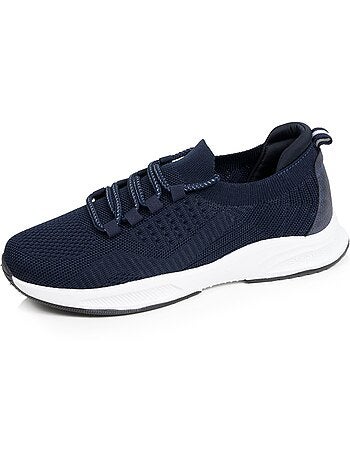 Baskets slip on, souple et léger, avec lacets Isotoner