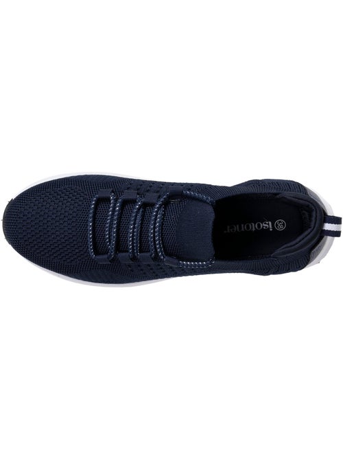 Baskets confortable, résistante, semelle à mémoire forme et facile à enfiler  Isotoner - Kiabi
