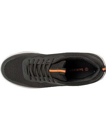 Baskets confortable, résistante, semelle à mémoire forme et facile à enfiler Isotoner
