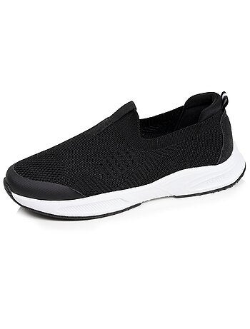 Baskets confortable, résistante, semelle à mémoire forme et facile à enfiler Isotoner