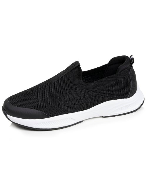Baskets confortable, résistante, semelle à mémoire forme et facile à enfiler  Isotoner - Kiabi