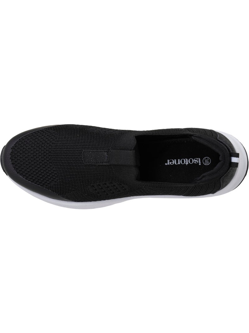 Baskets confortable, résistante, semelle à mémoire forme et facile à enfiler Noir - Kiabi
