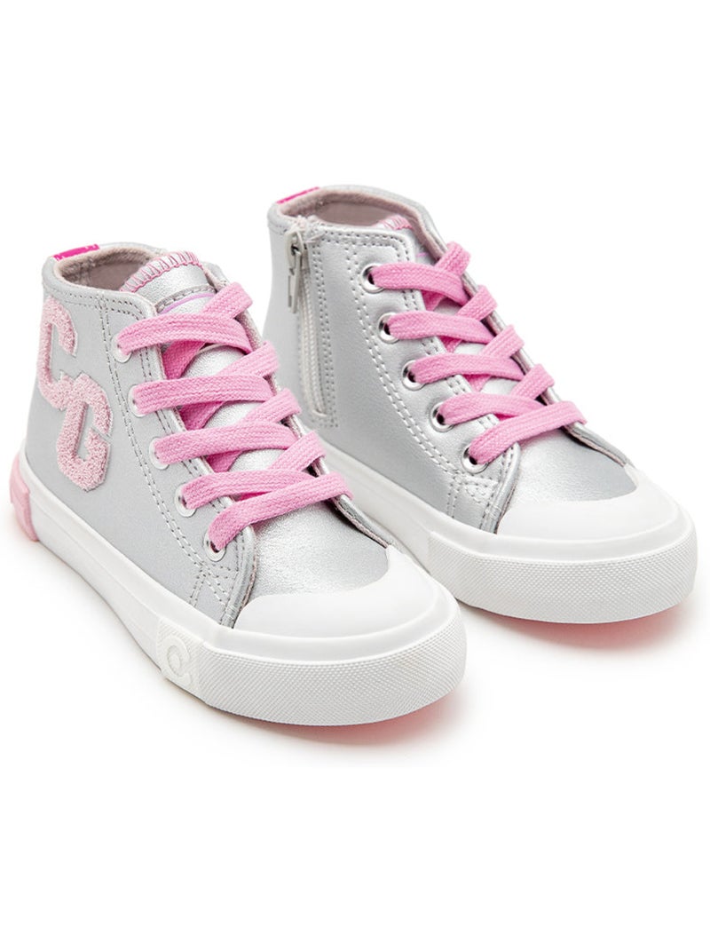Baskets Conguitos Argent - Kiabi