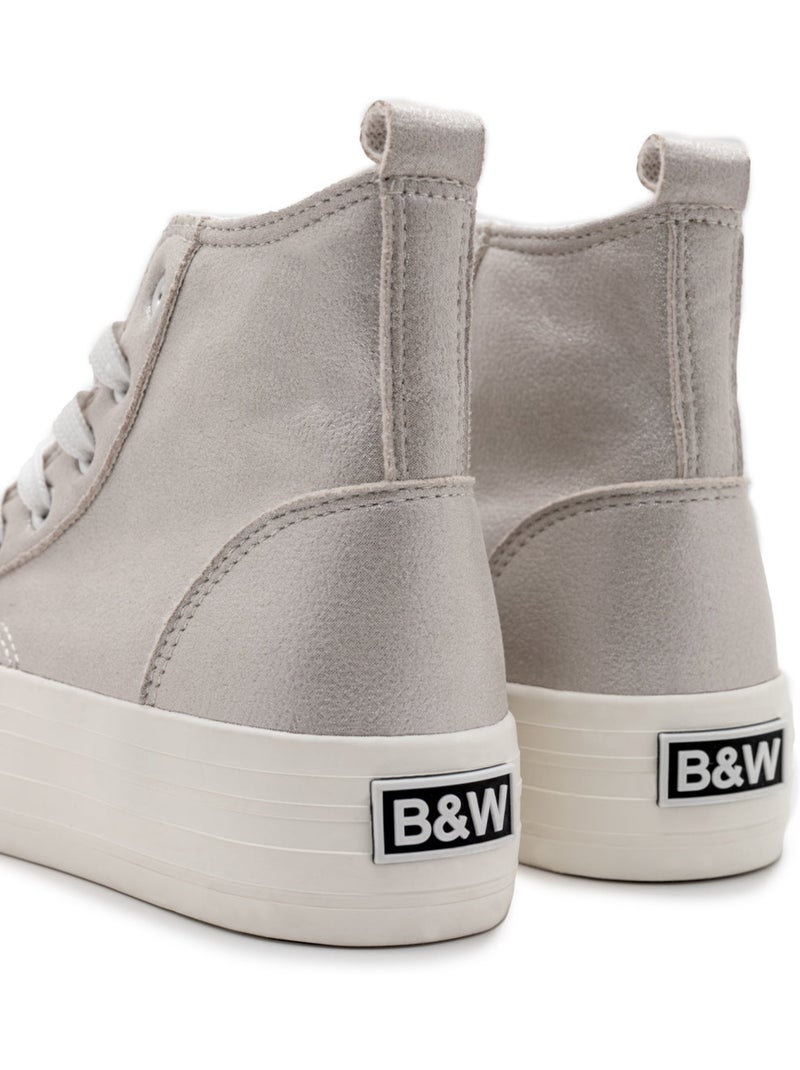 Baskets conguitos Argent - Kiabi