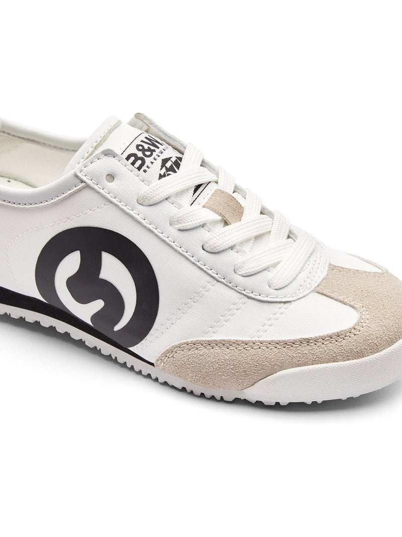 Baskets conguitos bajas básicas cordones Blanc - Kiabi