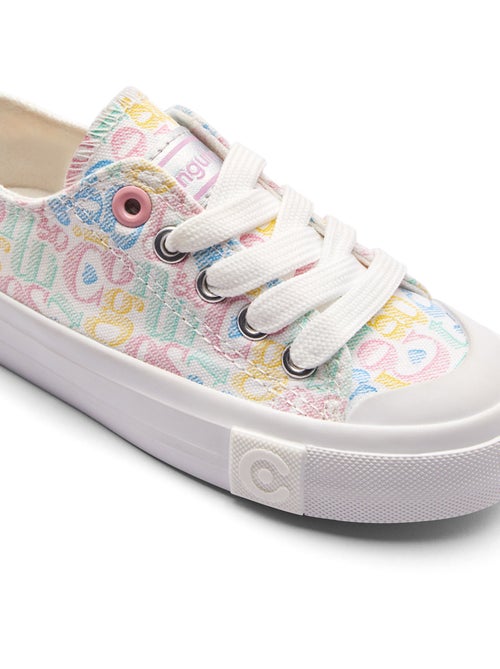 Baskets conguitos bajas letras - Kiabi