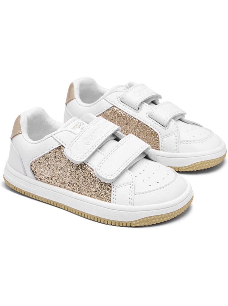 Baskets conguitos barefoot  detalles brillantes Gold - Kiabi