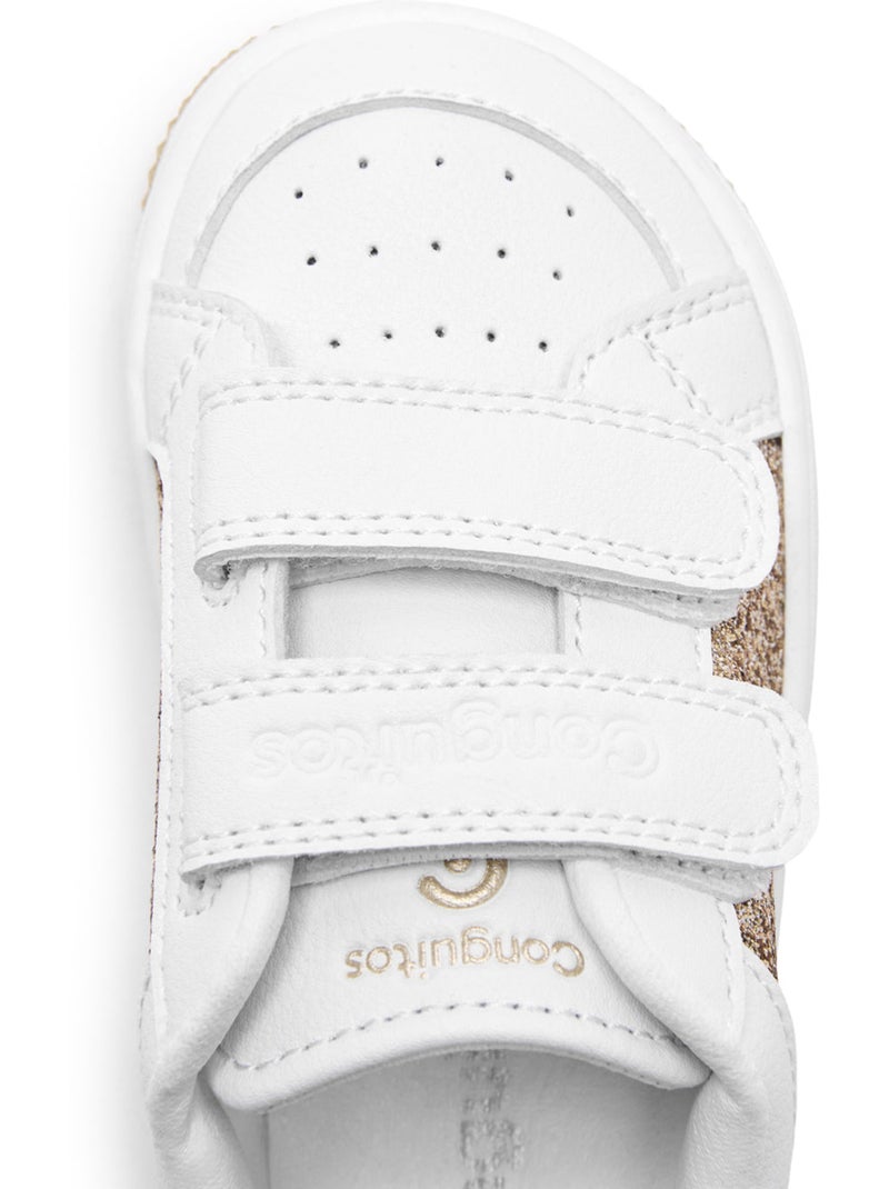 Baskets conguitos barefoot  detalles brillantes Gold - Kiabi
