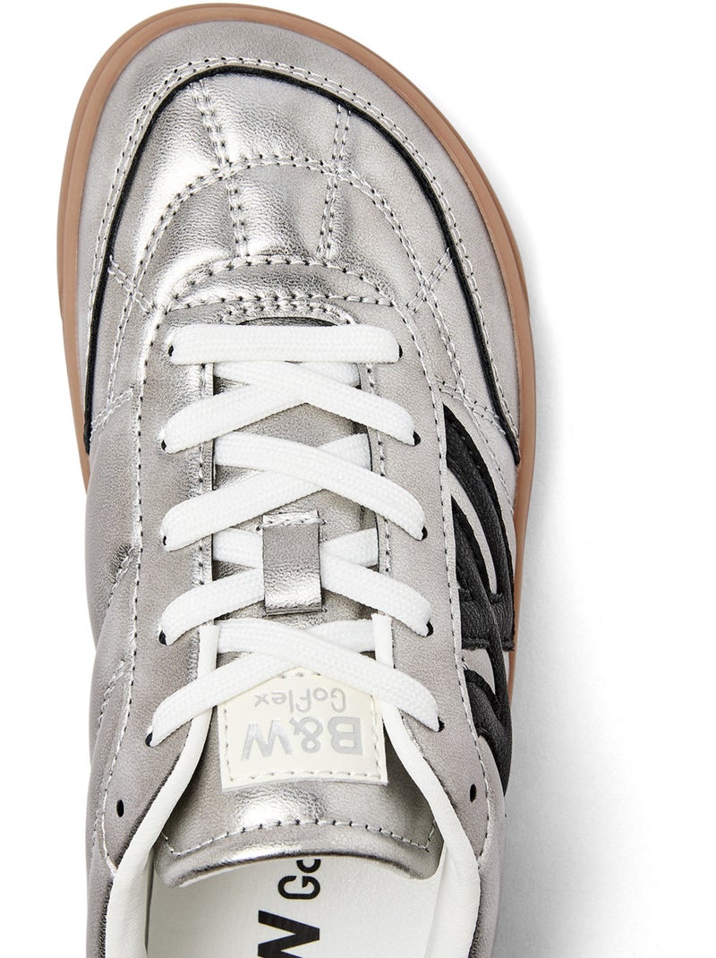 Baskets conguitos barefoot goflex Argent - Kiabi