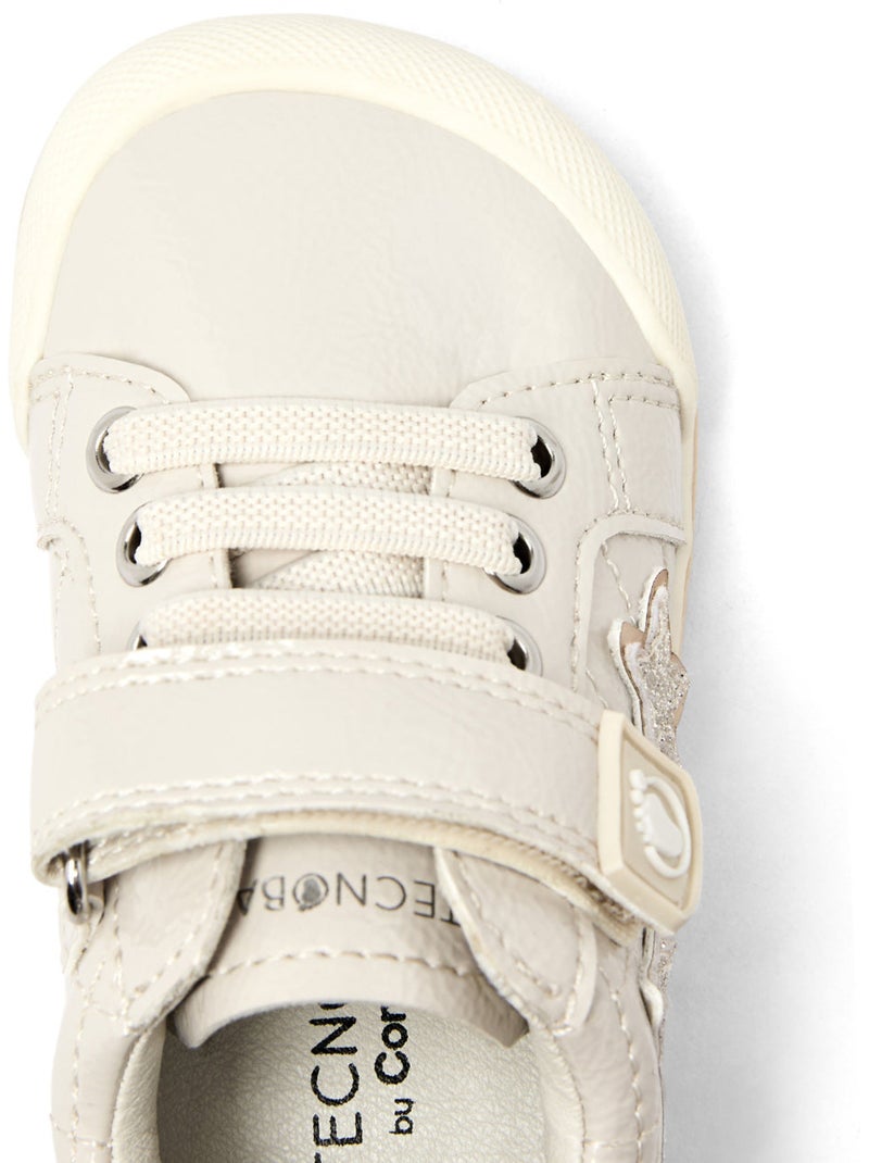Baskets conguitos barefoot goflex Beige - Kiabi