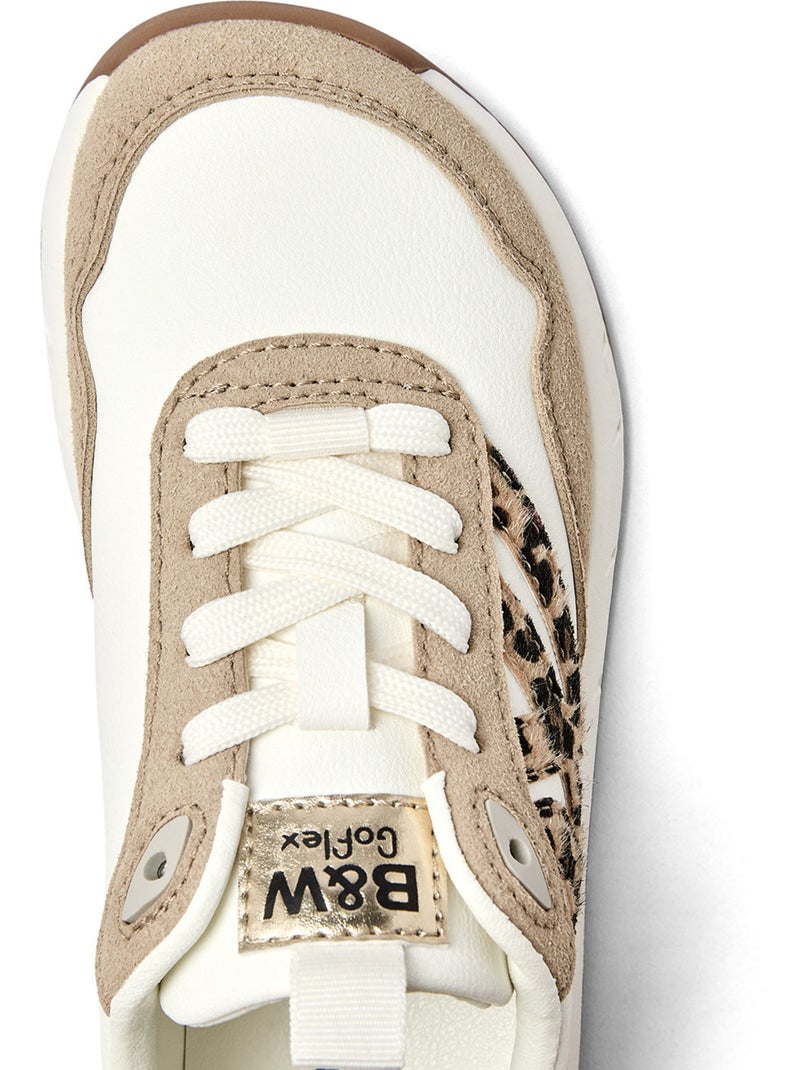 Baskets conguitos barefoot goflex Blanc - Kiabi