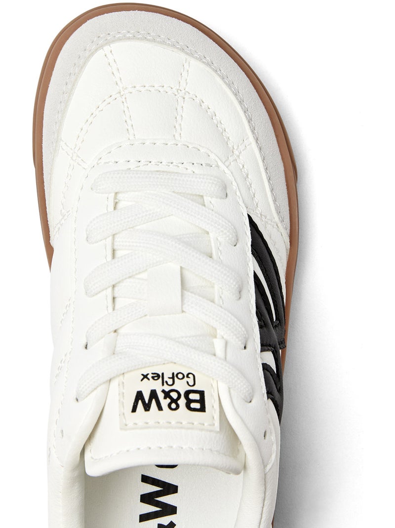 Baskets conguitos barefoot goflex Blanc - Kiabi