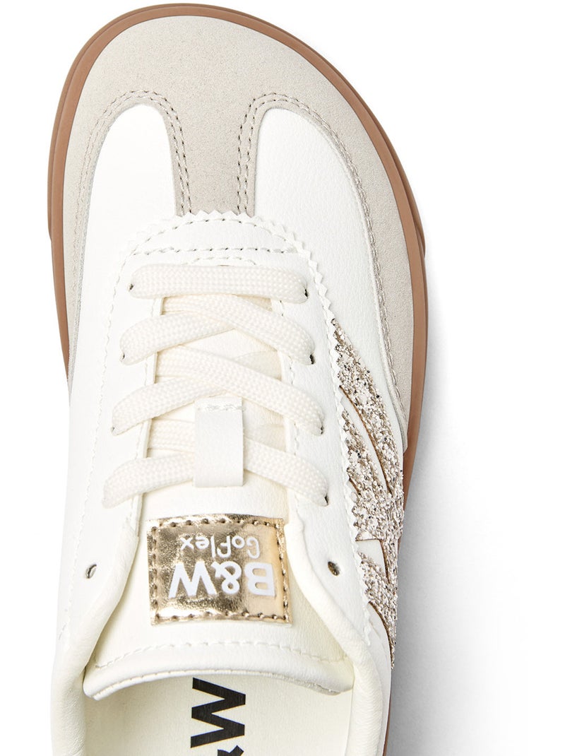 Baskets conguitos barefoot goflex Blanc - Kiabi