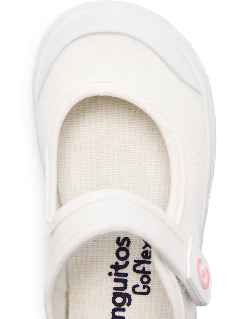 Baskets conguitos barefoot goflex Blanc - Kiabi