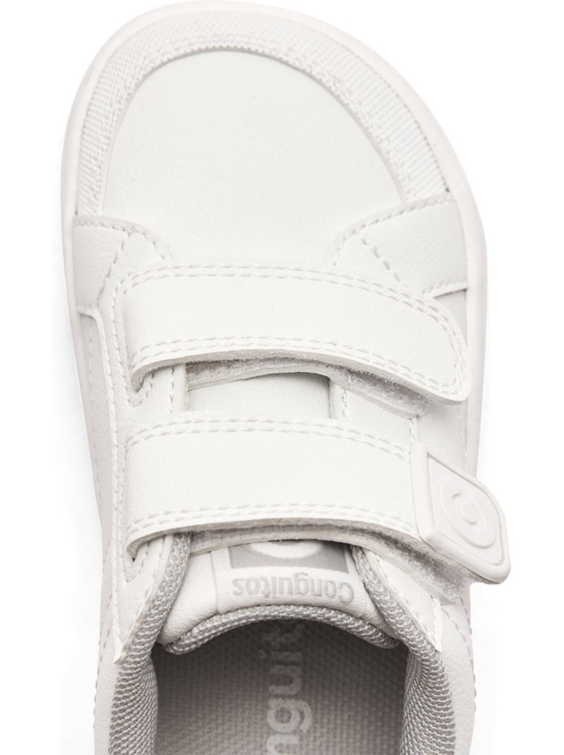Baskets conguitos barefoot goflex Blanc - Kiabi