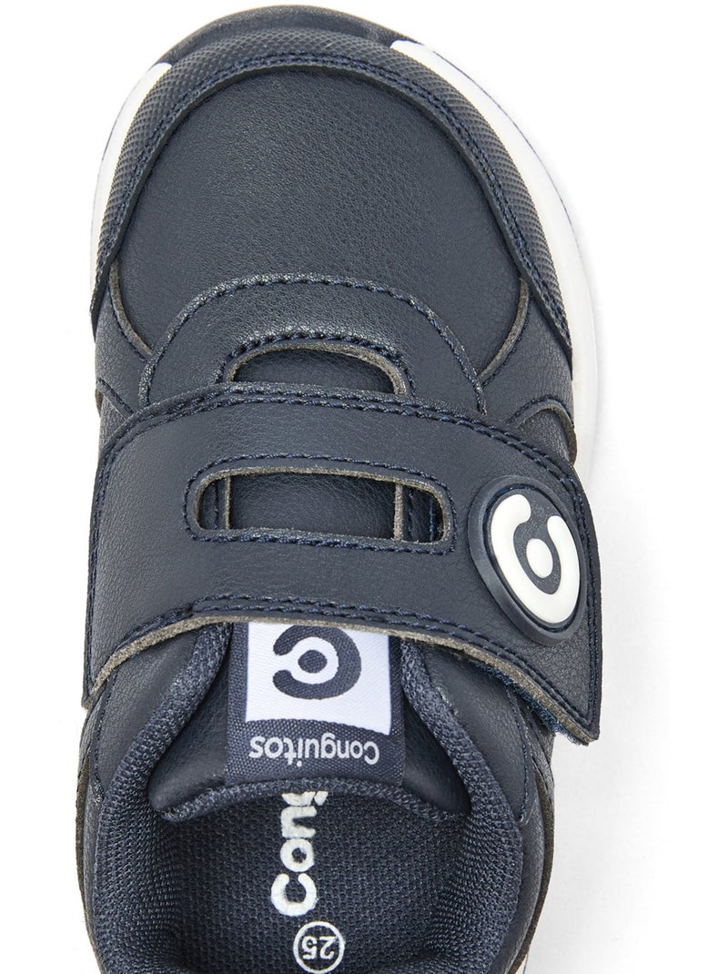 Baskets conguitos barefoot goflex Bleu marine - Kiabi