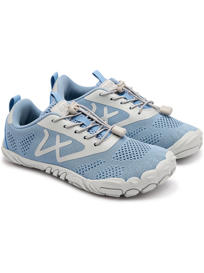 Baskets conguitos barefoot goflex canvas Bleu azur - Kiabi