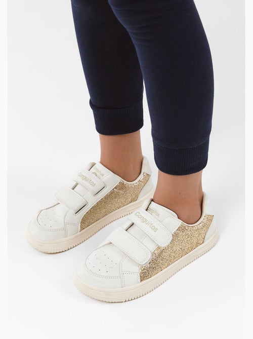 Baskets conguitos barefoot goflex dorado - Kiabi Baskets conguitos barefoot goflex dorado - Kiabi
