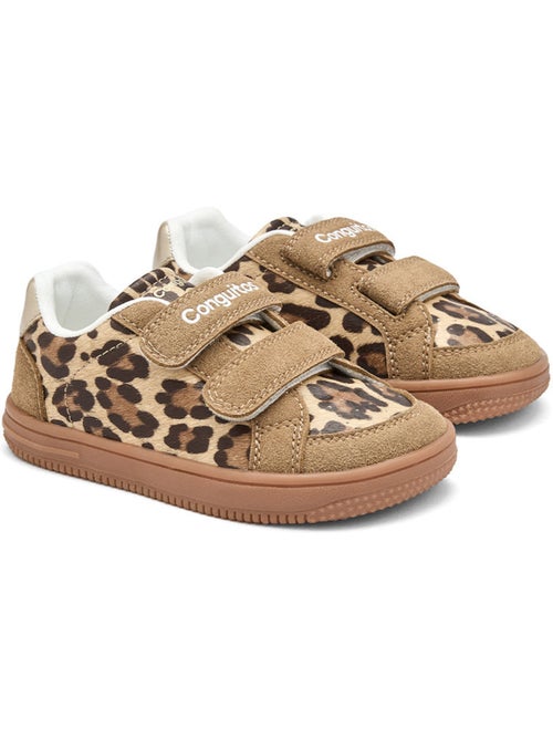 Baskets conguitos barefoot goflex leopardo - Kiabi Baskets conguitos barefoot goflex leopardo - Kiabi