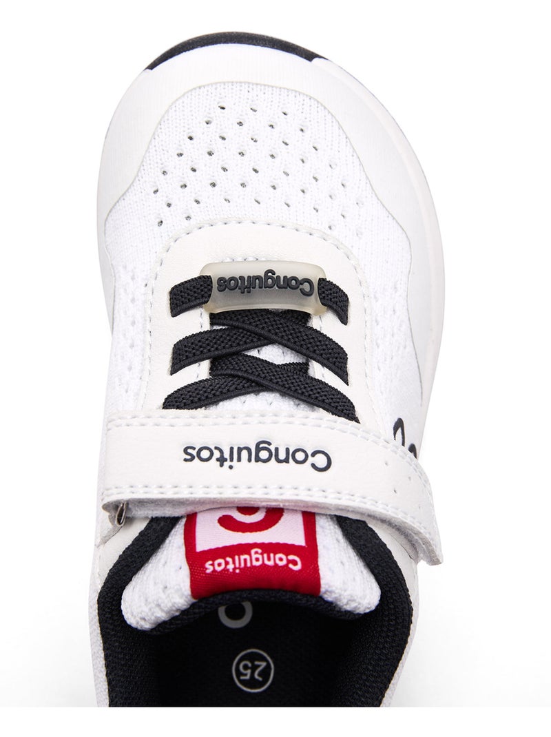 Baskets Conguitos Barefoot Goflex Logo Blanc Gar on 33 99 Kiabi baskets-conguitos-barefoot-goflex-logo-blanc-gar-on-33-99-kiabi