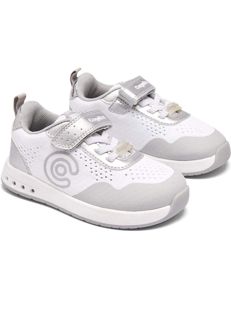 Baskets conguitos barefoot goflex luces Argent - Kiabi