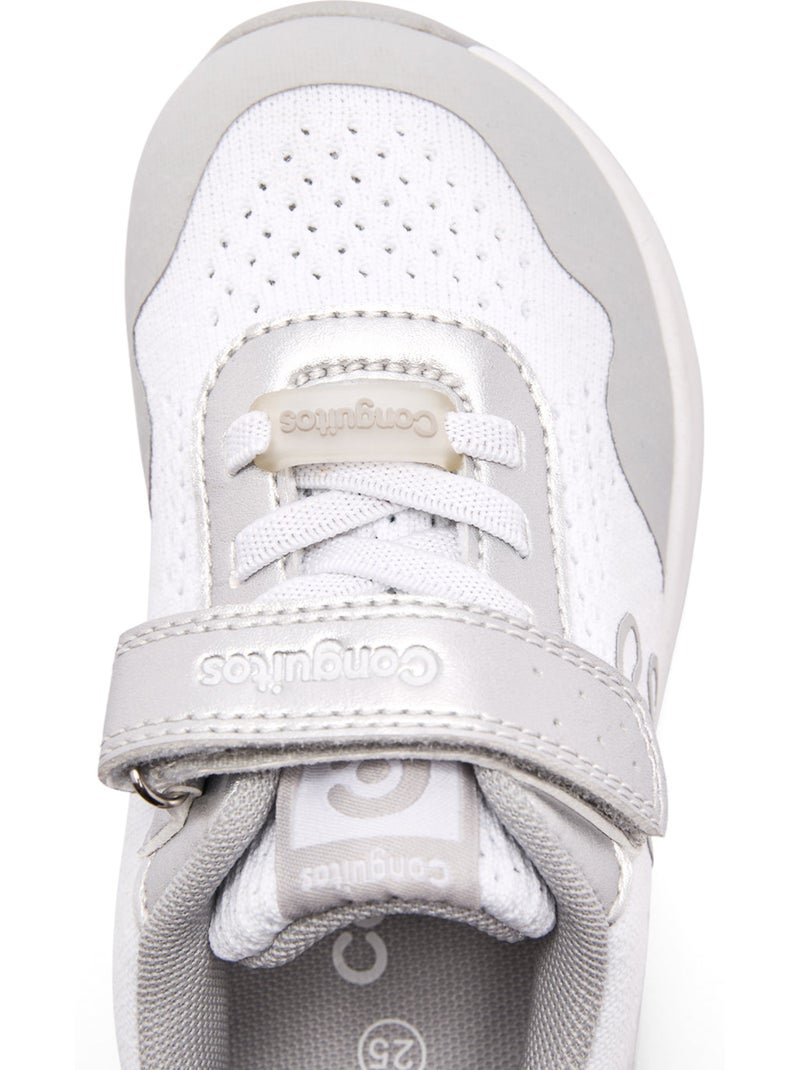 Baskets conguitos barefoot goflex luces Argent - Kiabi