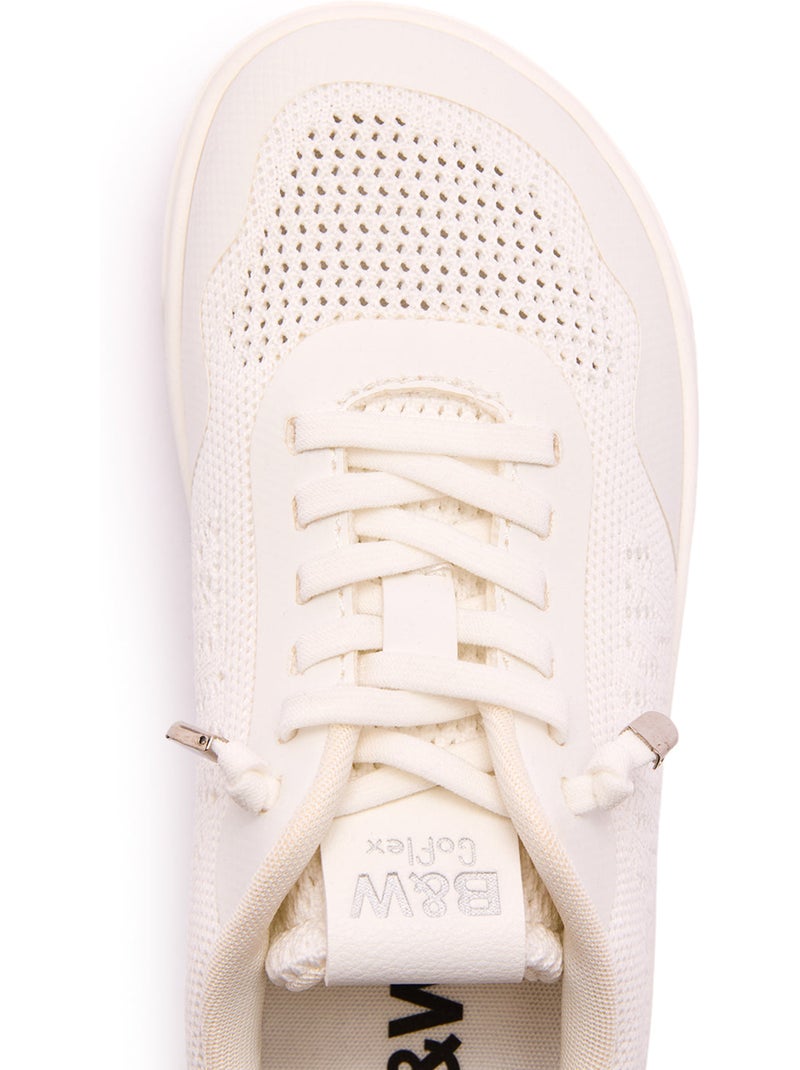 Baskets Conguitos Barefoot Goflex Malla Blanc - Kiabi