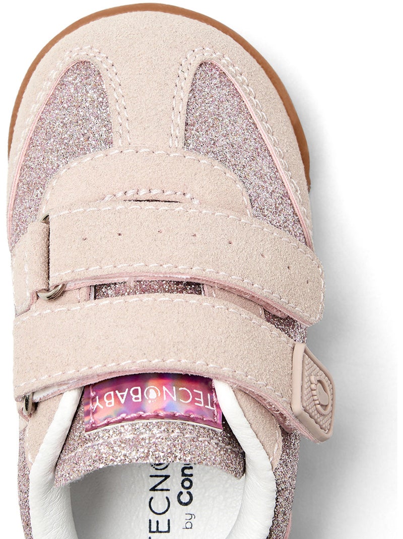 Baskets conguitos barefoot goflex Rose - Kiabi