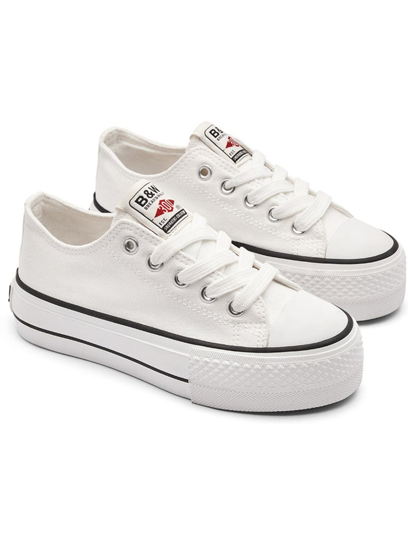 Baskets conguitos basic Blanc - Kiabi