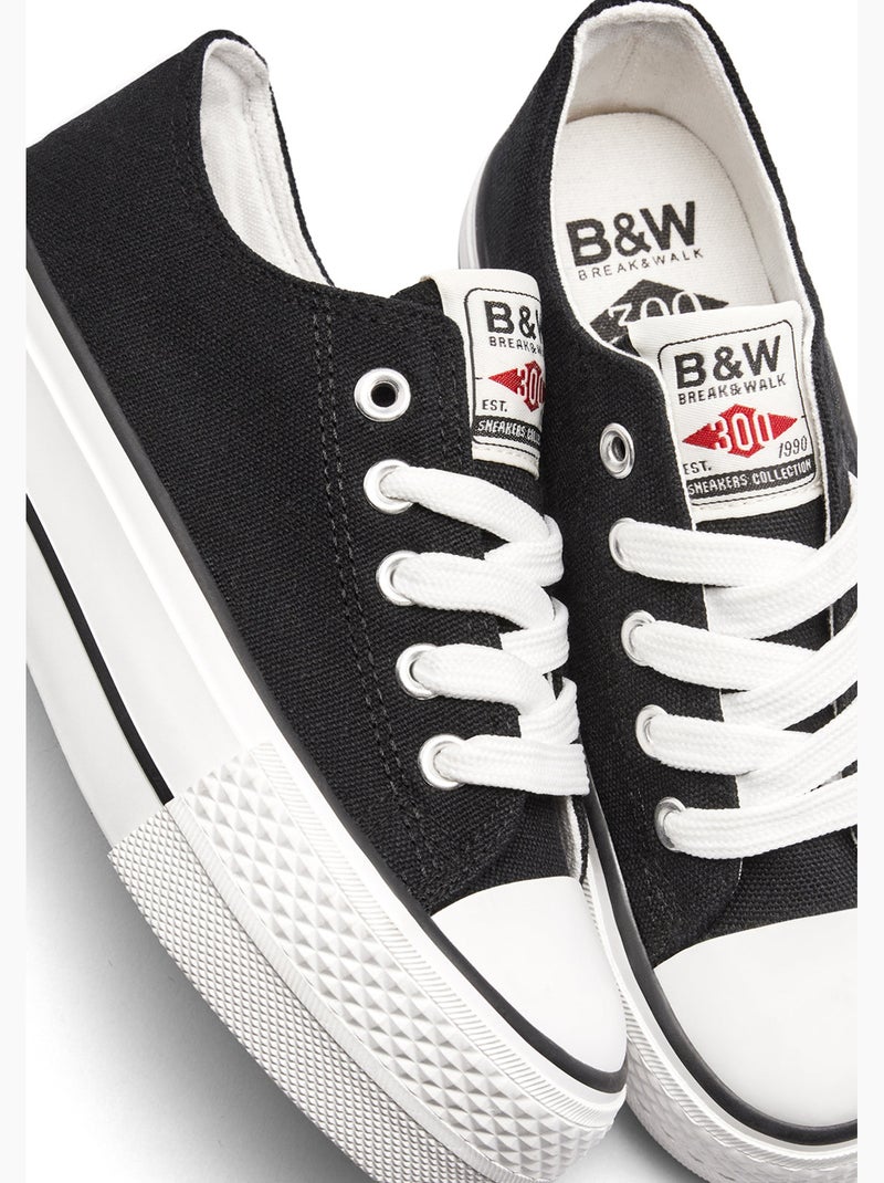 Baskets Conguitos Basic Noir - Kiabi