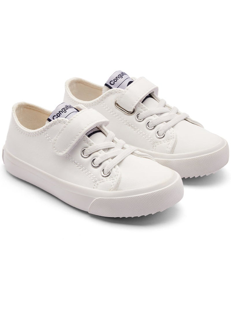Baskets conguitos básicas bajas Blanc - Kiabi