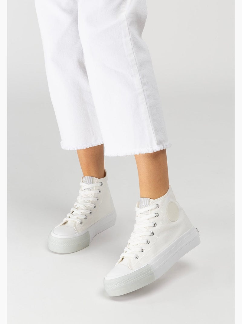 Baskets conguitos Blanc - Kiabi